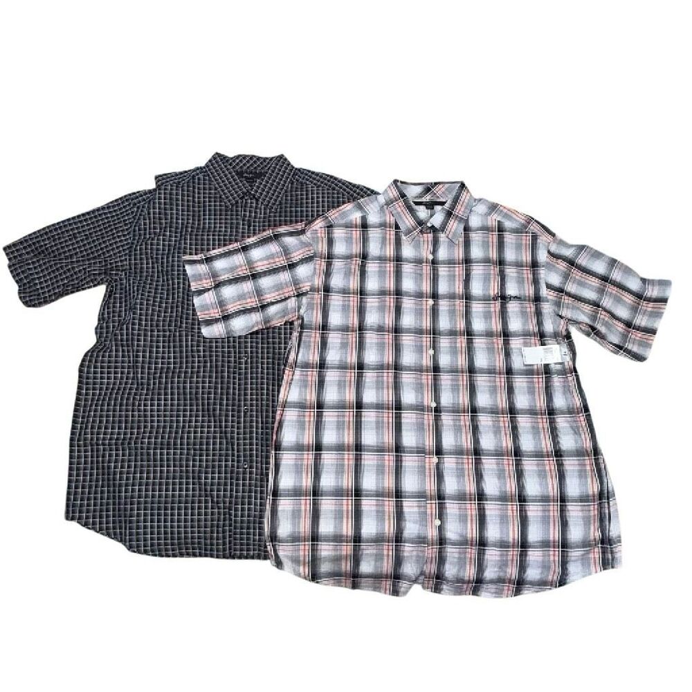 Sean John Lot Of 2 Vintage Deadstock NWT Y2K Nice Business Casual Office Shirts